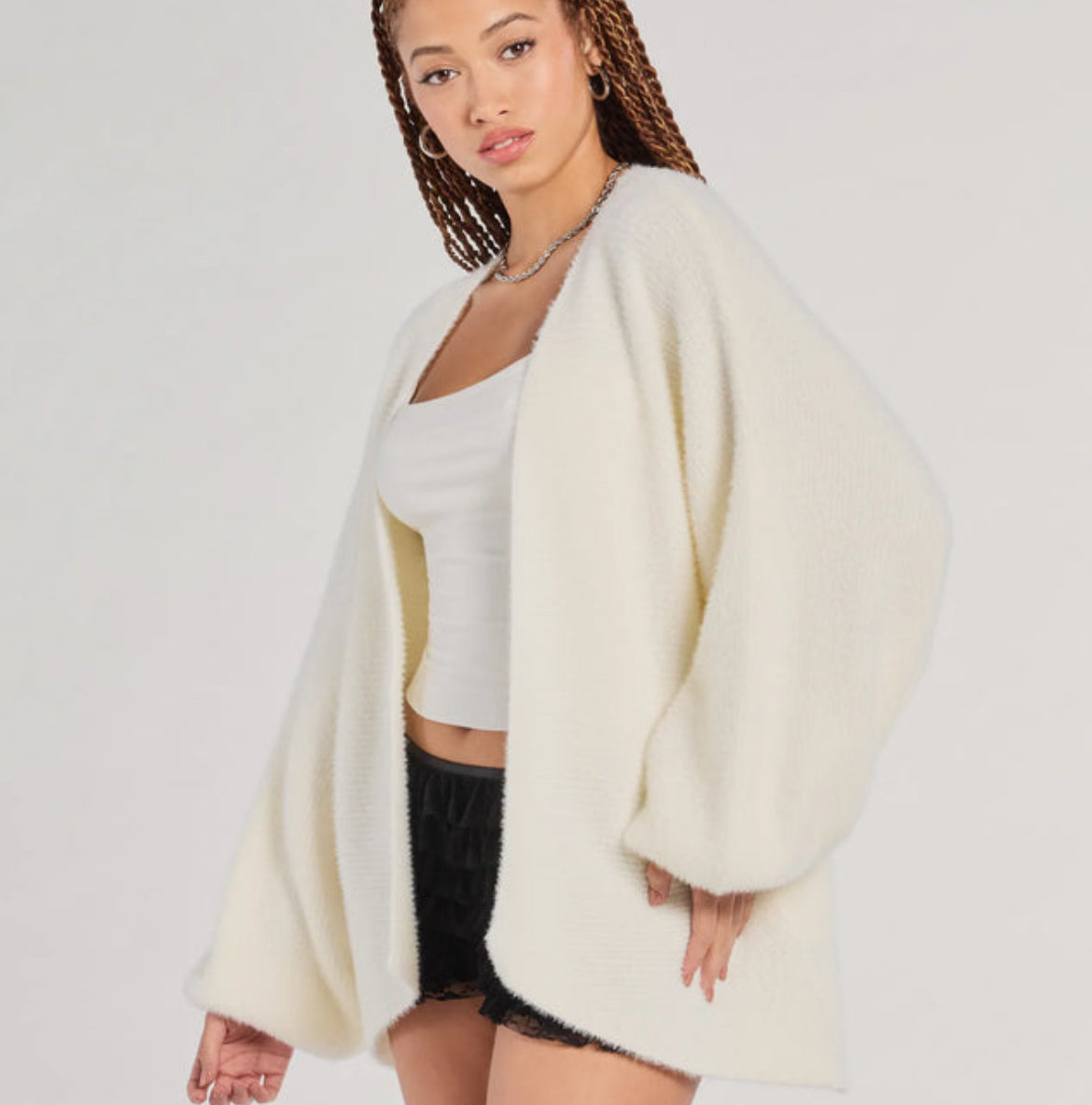 Beige cardigan