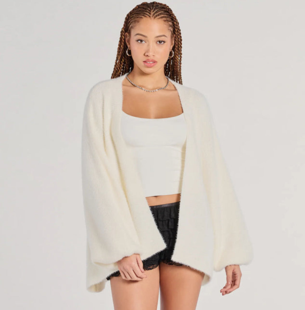 Beige cardigan