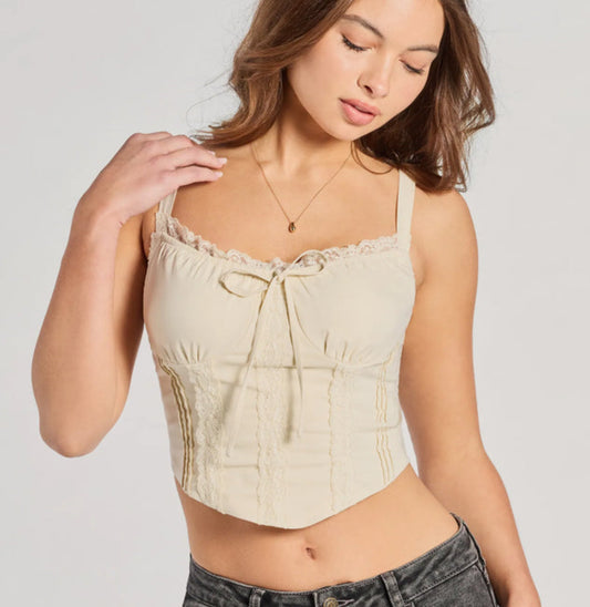 Floral Camisole Corset